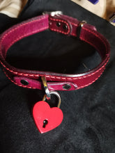 Load image into Gallery viewer, Dark Red Day Collar/Choker
