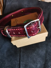 Load image into Gallery viewer, Dark Red Day Collar/Choker
